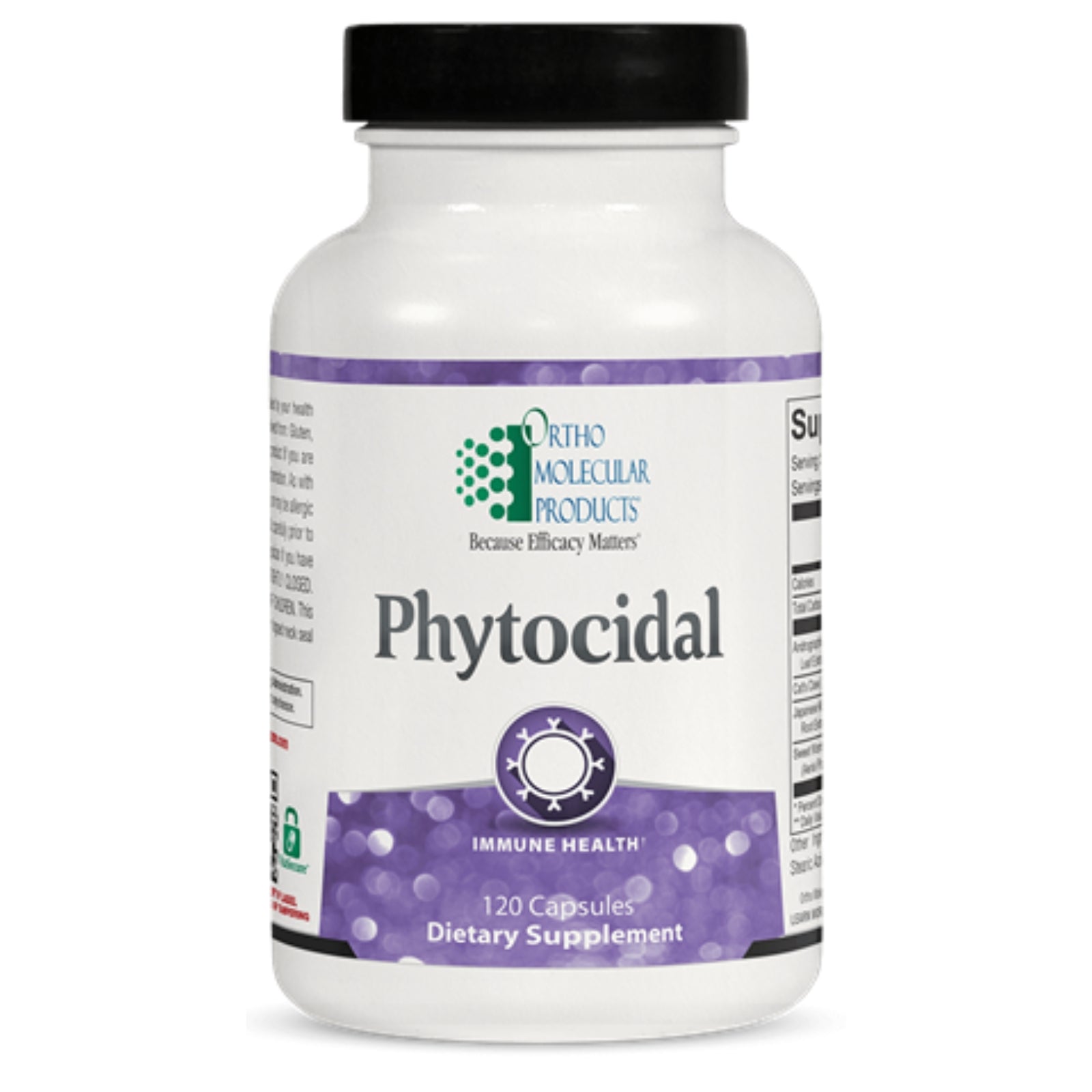 Ortho Molecular, Phytocidal, 120 Capsules - HiLife Vitamins